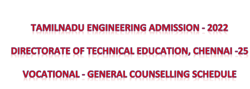 Tamil nadu engineering admission